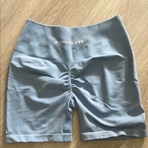 Alphalete amplify Women's baby Blue Shorts
